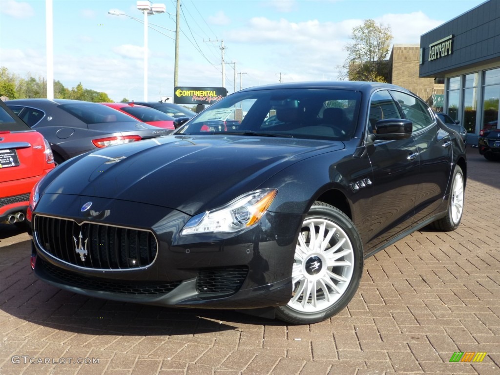 Nero Ribelle (Black Metallic) 2014 Maserati Quattroporte S Q4 AWD Exterior Photo #87272115