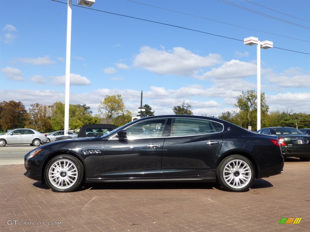 Nero Ribelle (Black Metallic) 2014 Maserati Quattroporte S Q4 AWD Exterior Photo #87272136