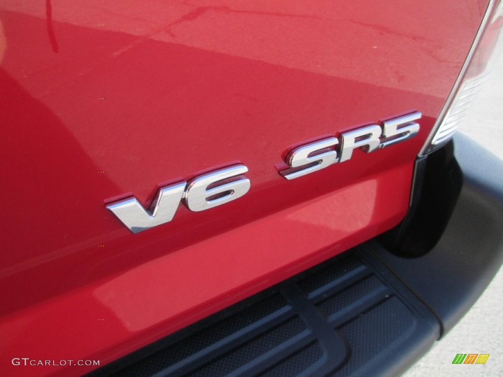 2009 Tacoma V6 SR5 Double Cab 4x4 - Barcelona Red Metallic / Graphite Gray photo #11