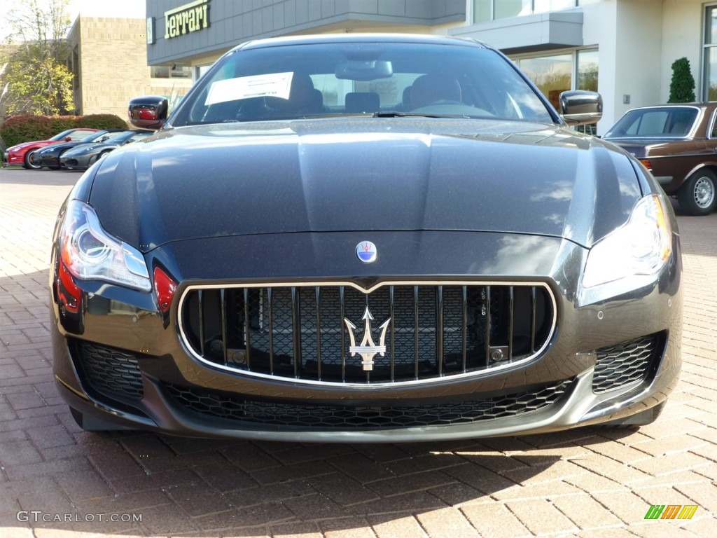 Nero Ribelle (Black Metallic) 2014 Maserati Quattroporte S Q4 AWD Exterior Photo #87272292