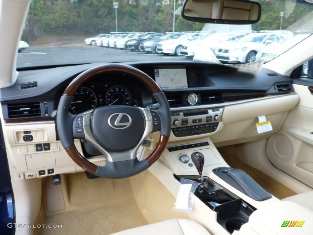 2014 Lexus ES 350 Parchment Dashboard Photo #87272379