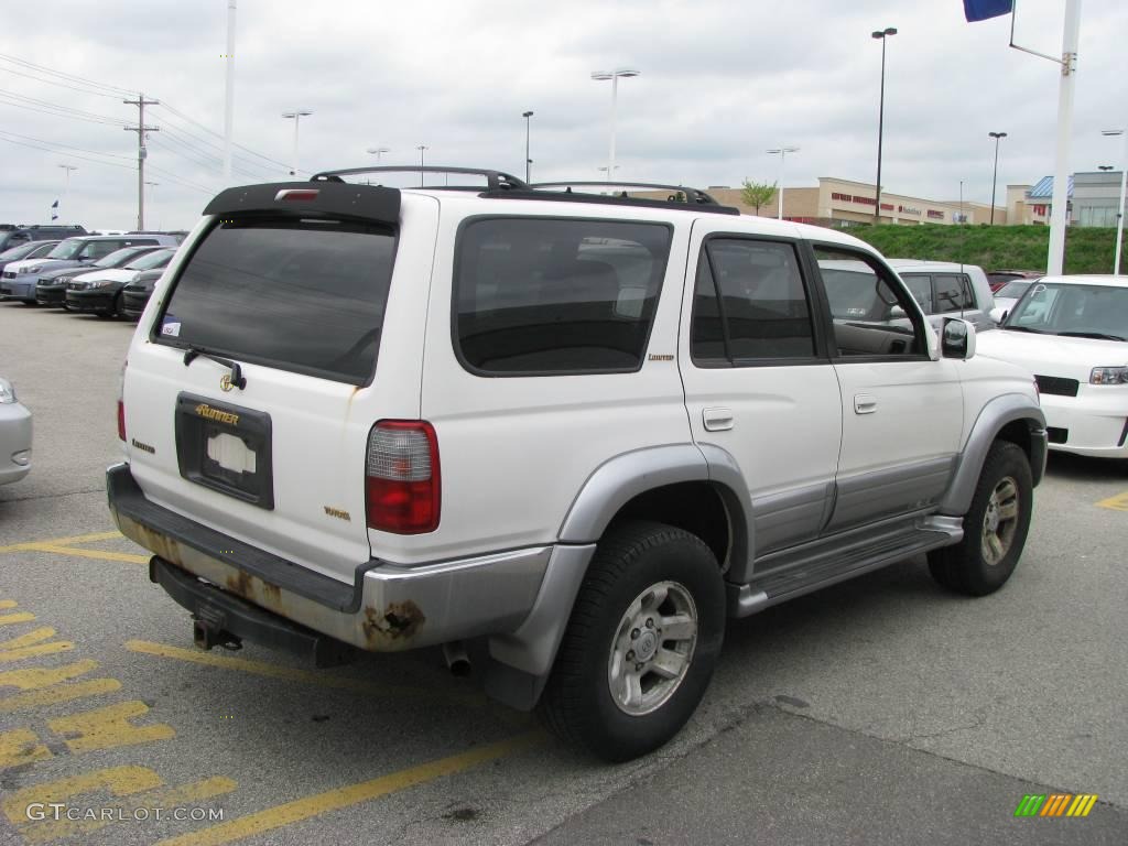 1998 4Runner Limited 4x4 - White / Oak photo #5