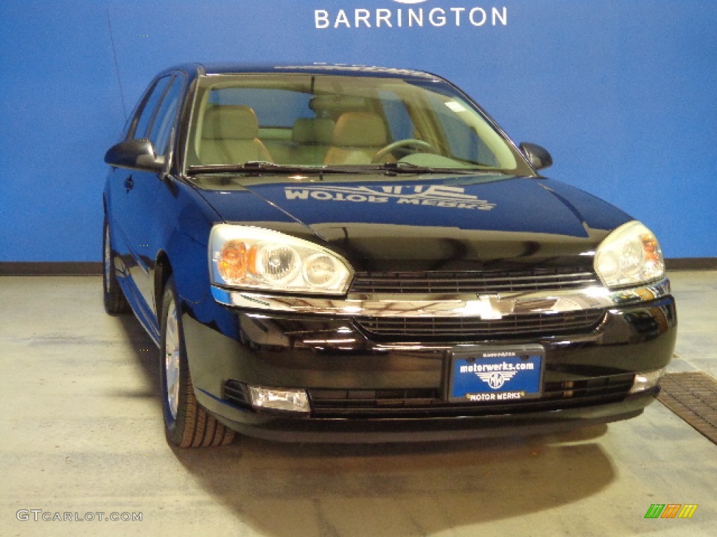 2004 Malibu Maxx LT Wagon - Black / Gray photo #2