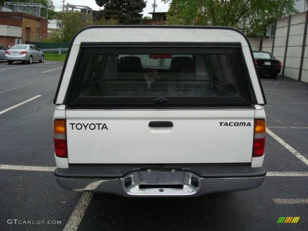 2000 Tacoma Regular Cab - Natural White / Gray photo #3