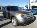 2014 Sterling Gray Ford Explorer XLT  photo #7