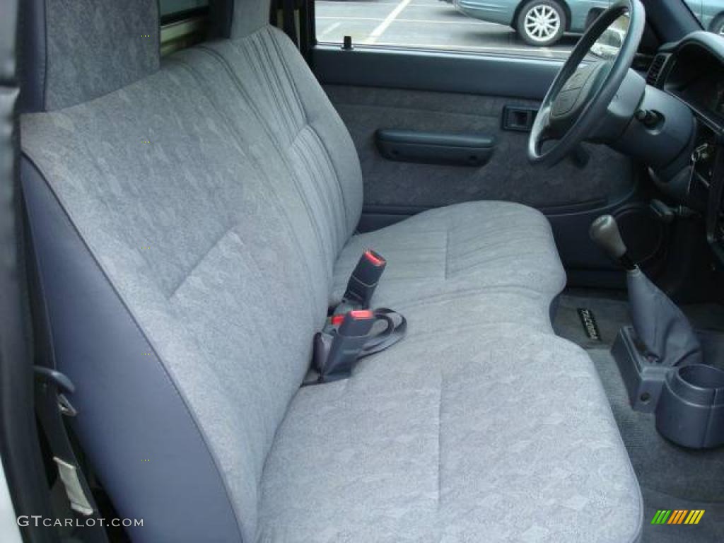 2000 Tacoma Regular Cab - Natural White / Gray photo #10