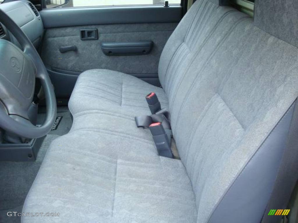 2000 Tacoma Regular Cab - Natural White / Gray photo #13