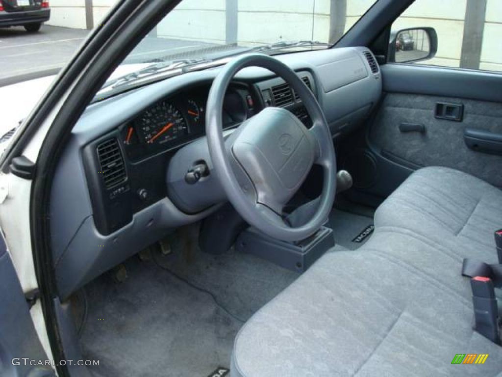 2000 Tacoma Regular Cab - Natural White / Gray photo #14