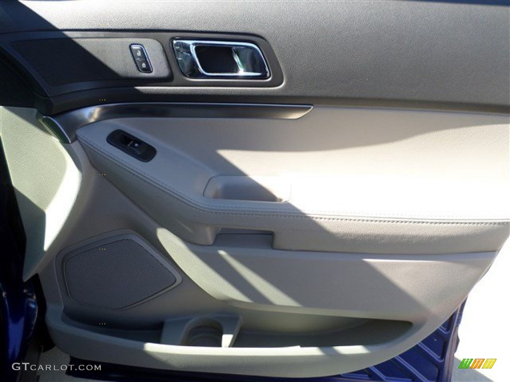 2014 Explorer FWD - Deep Impact Blue / Medium Light Stone photo #10