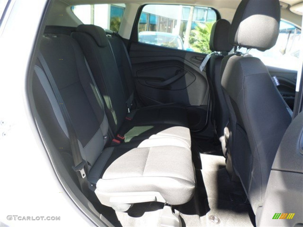 2014 Escape S - Oxford White / Charcoal Black photo #12