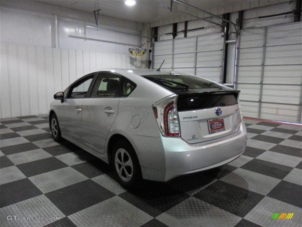 2013 Prius Three Hybrid - Classic Silver Metallic / Misty Gray photo #5