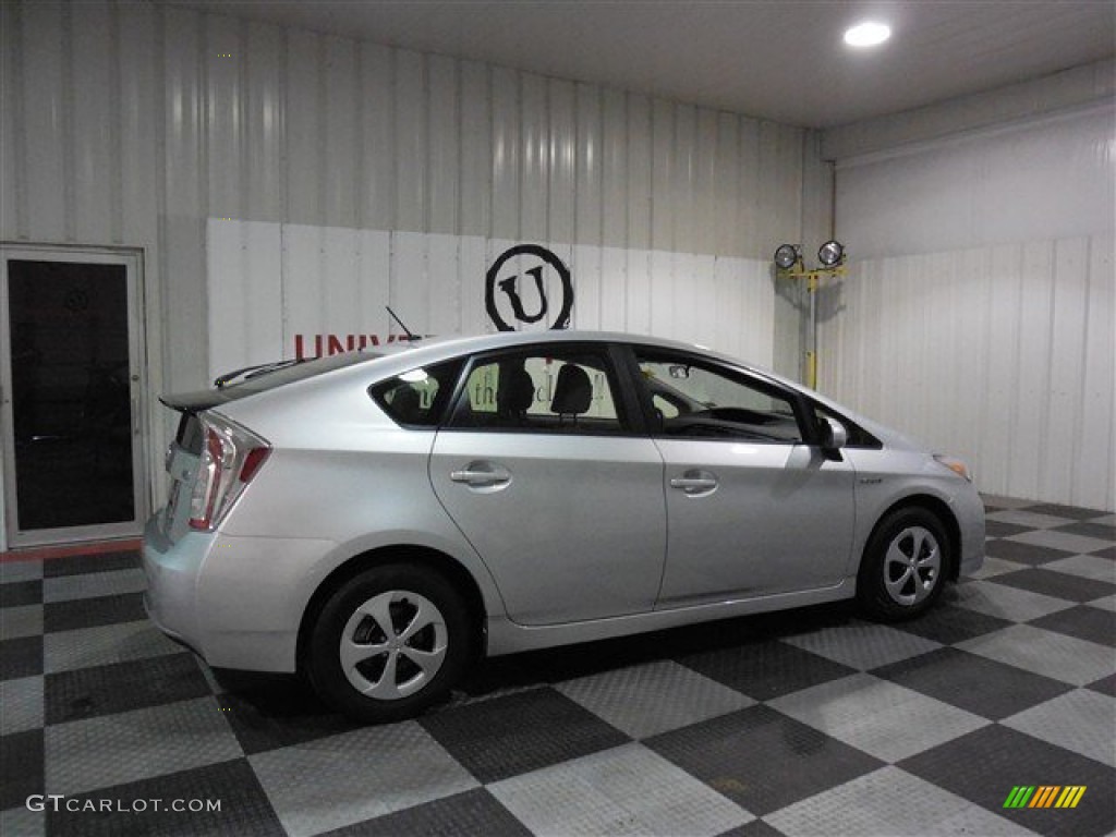 2013 Prius Three Hybrid - Classic Silver Metallic / Misty Gray photo #7