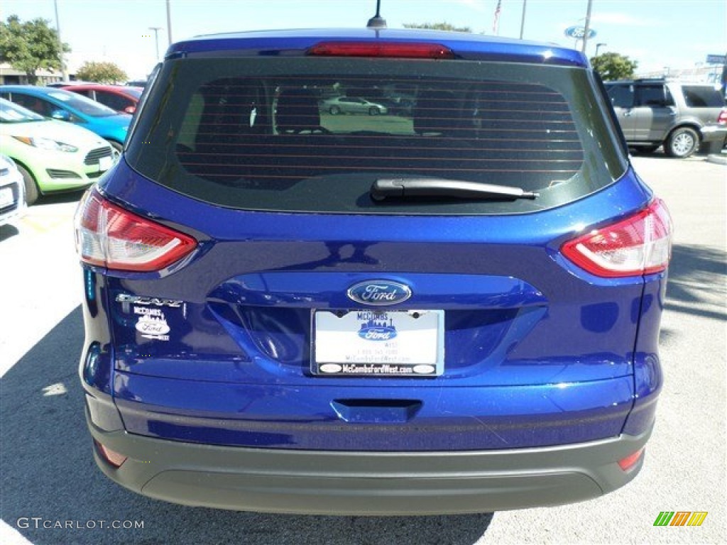 2014 Escape S - Deep Impact Blue / Charcoal Black photo #4