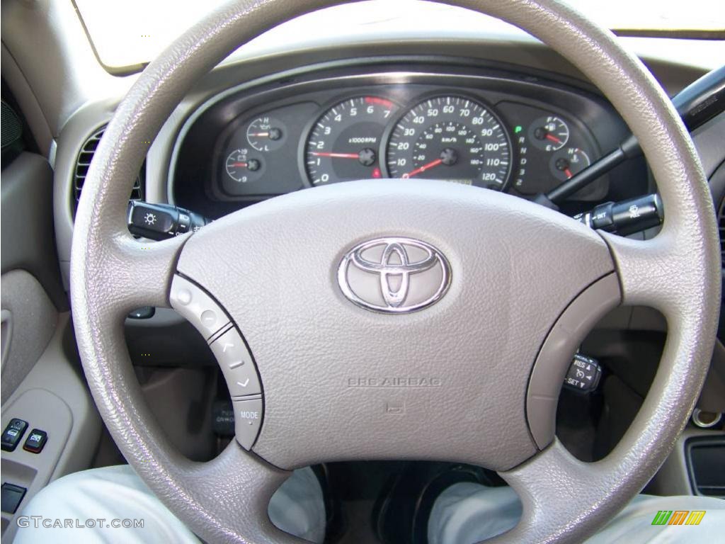 2005 Tundra Limited Double Cab - Salsa Red Pearl / Taupe photo #10