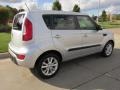 2012 Bright Silver Kia Soul +  photo #3