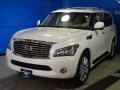Moonlight White - QX 56 4WD Photo No. 3