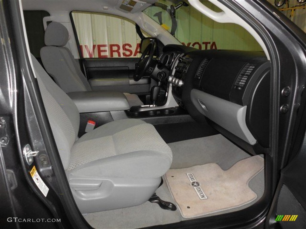 2011 Tundra CrewMax - Magnetic Gray Metallic / Graphite Gray photo #16