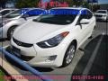 2012 Shimmering White Hyundai Elantra Limited  photo #1