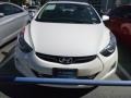 2012 Shimmering White Hyundai Elantra Limited  photo #2