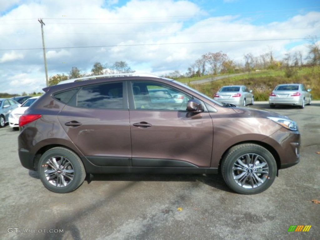 Kona Bronze 2014 Hyundai Tucson SE AWD Exterior Photo #87280911