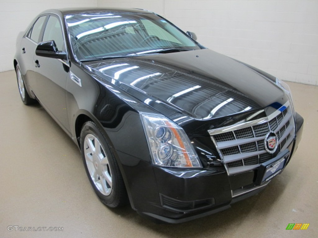 2009 CTS 4 AWD Sedan - Black Raven / Ebony photo #1