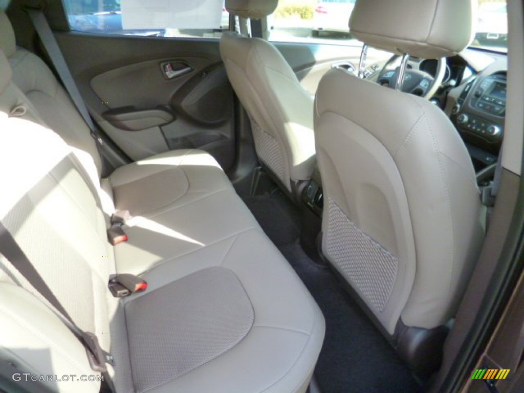 Beige Interior 2014 Hyundai Tucson SE AWD Photo #87280980