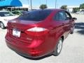 Ruby Red - Fiesta SE Sedan Photo No. 5