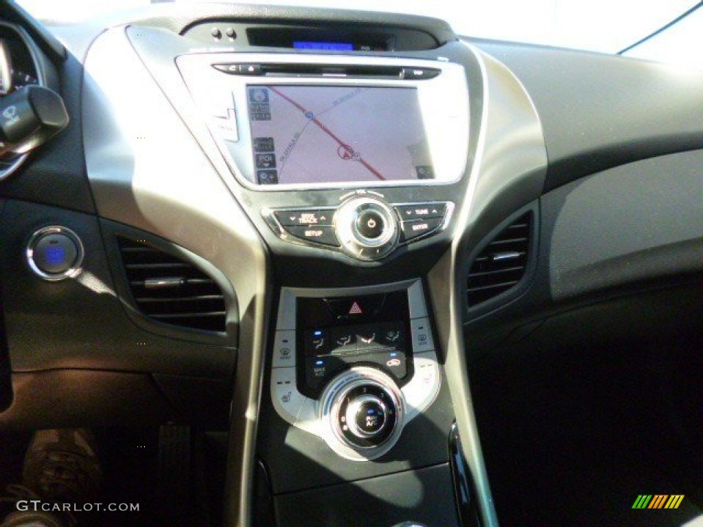 2012 Elantra Limited - Shimmering White / Black photo #21