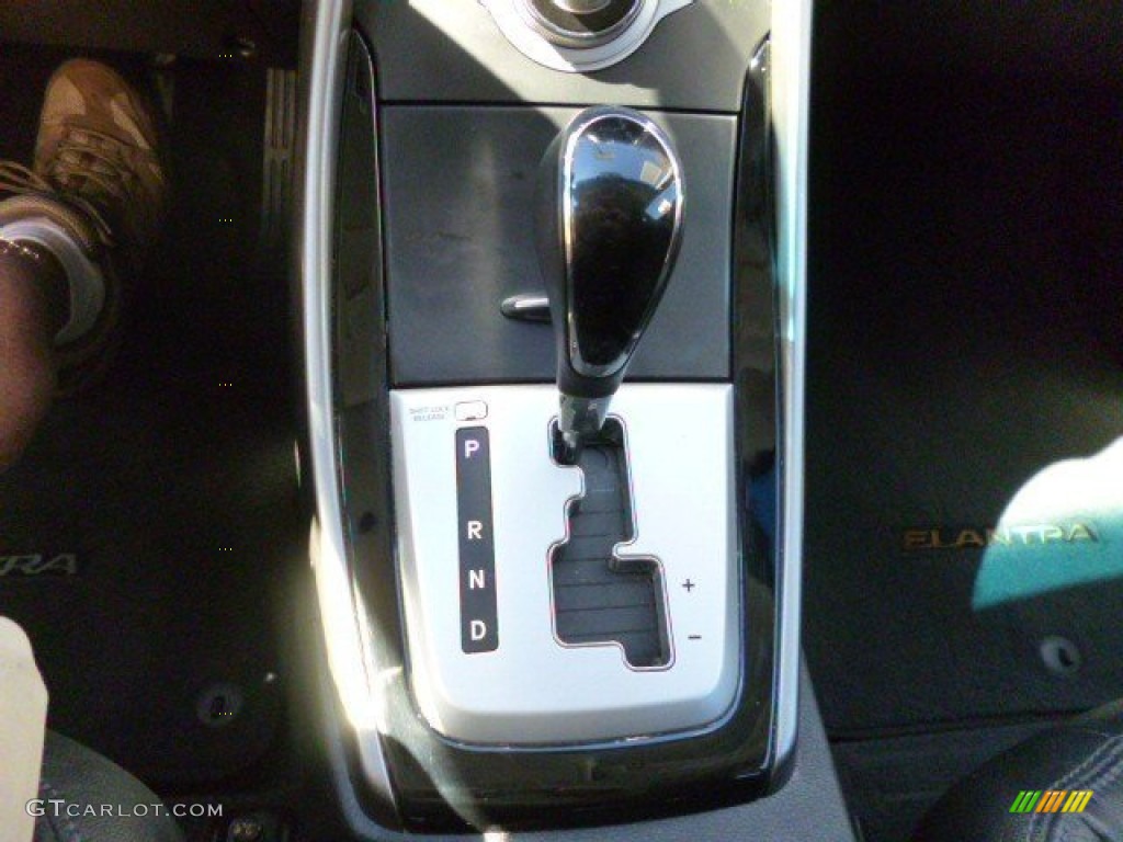 2012 Elantra Limited - Shimmering White / Black photo #22