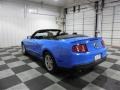 2012 Grabber Blue Ford Mustang V6 Convertible  photo #5