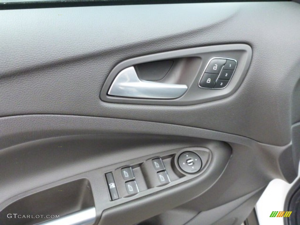 2014 Escape Titanium 2.0L EcoBoost 4WD - White Platinum / Charcoal Black photo #11