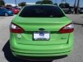 2014 Green Envy Ford Fiesta SE Sedan  photo #4