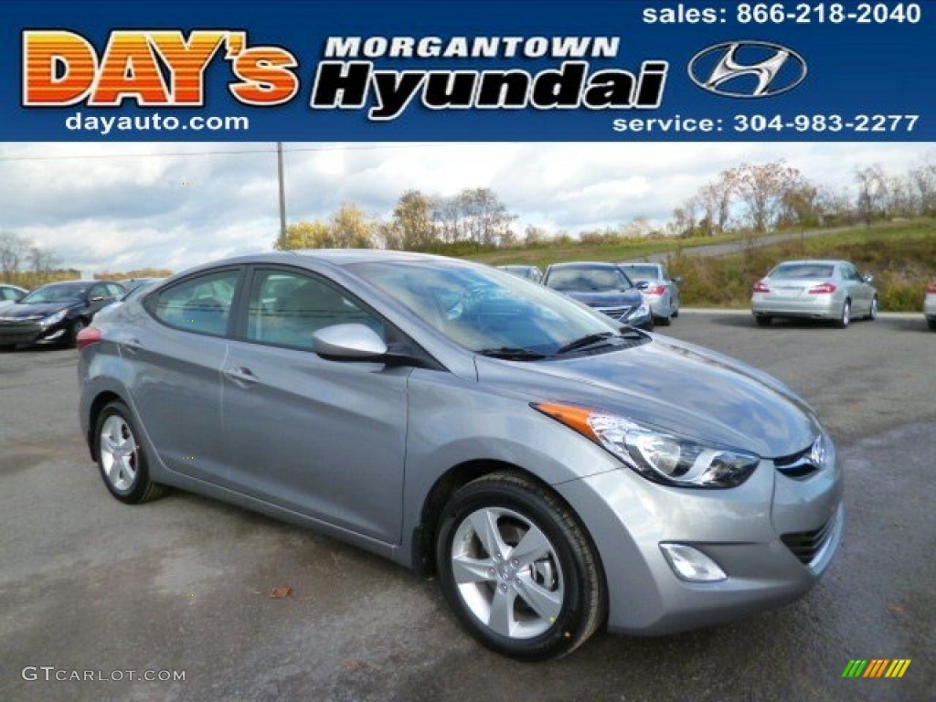 2013 Elantra GLS - Titanium Gray Metallic / Gray photo #1