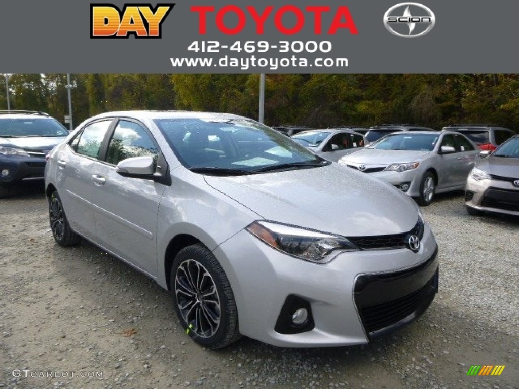 2014 Corolla S - Classic Silver Metallic / Black photo #1