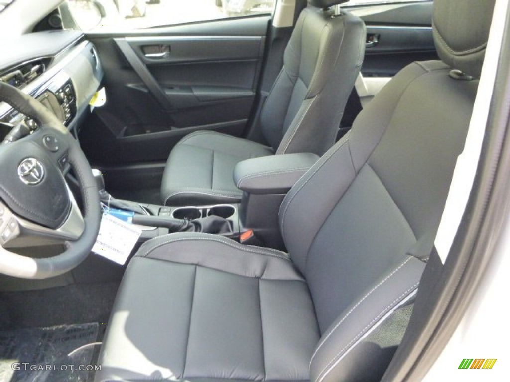 2014 Corolla S - Classic Silver Metallic / Black photo #10