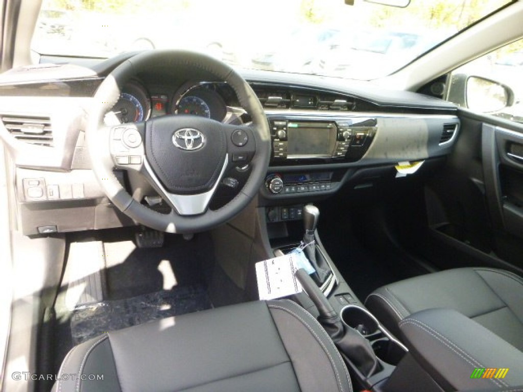 2014 Corolla S - Classic Silver Metallic / Black photo #12