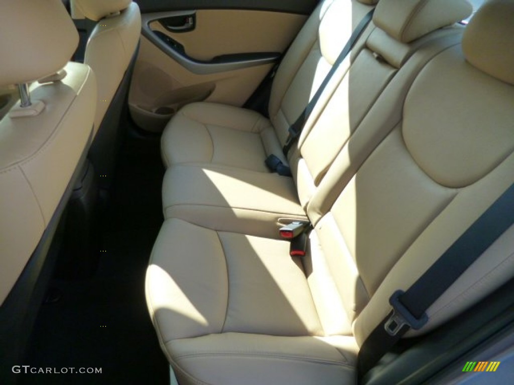 2013 Elantra Limited - Desert Bronze / Beige photo #12
