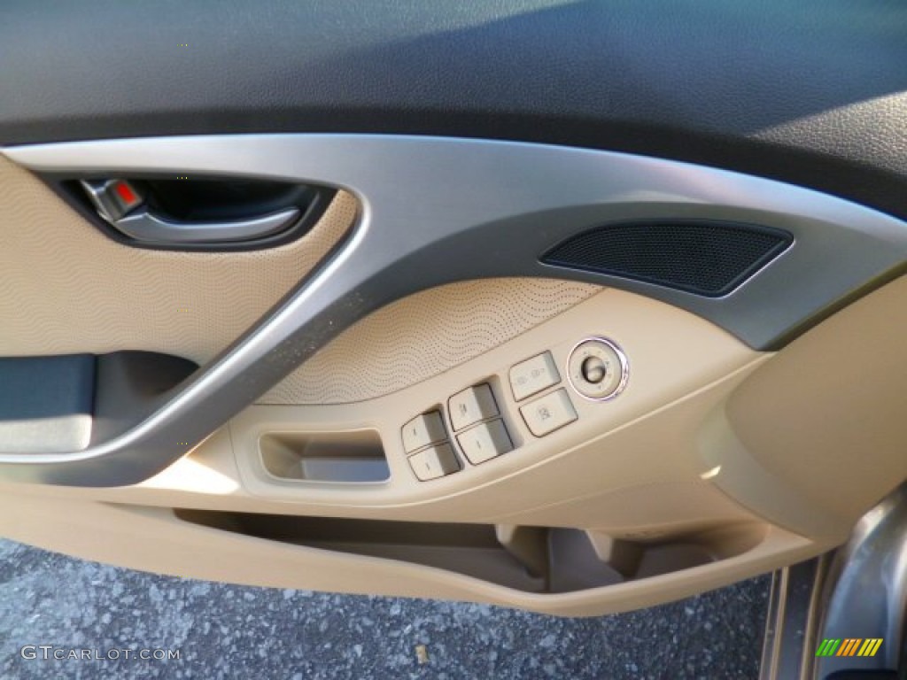 2013 Elantra Limited - Desert Bronze / Beige photo #16