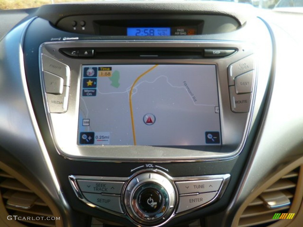 2013 Elantra Limited - Desert Bronze / Beige photo #19