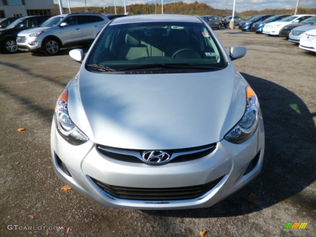 2013 Elantra GLS - Silver / Gray photo #2