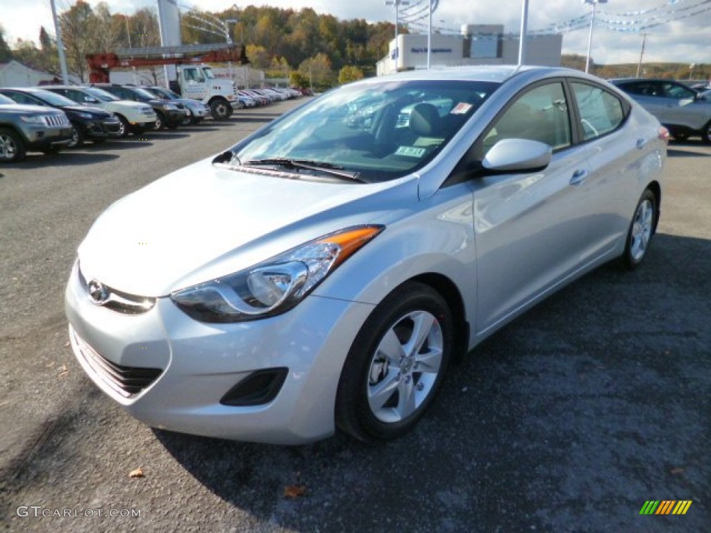 2013 Elantra GLS - Silver / Gray photo #3