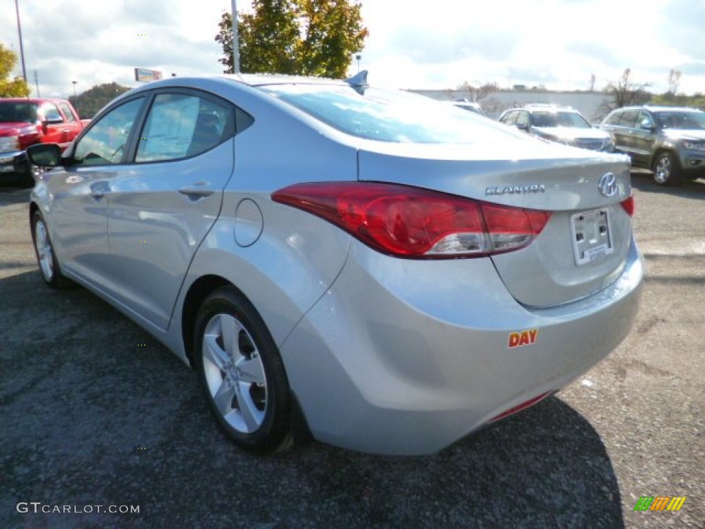 2013 Elantra GLS - Silver / Gray photo #4