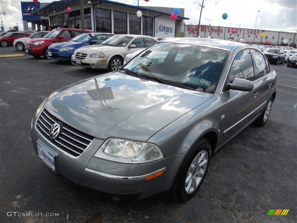 2004 Passat GLS Sedan - Stonehenge Grey Metallic / Grey photo #1
