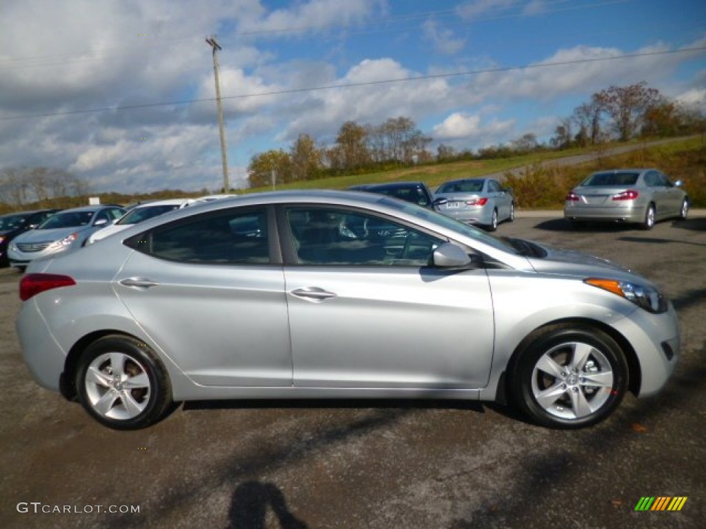 2013 Elantra GLS - Silver / Gray photo #7