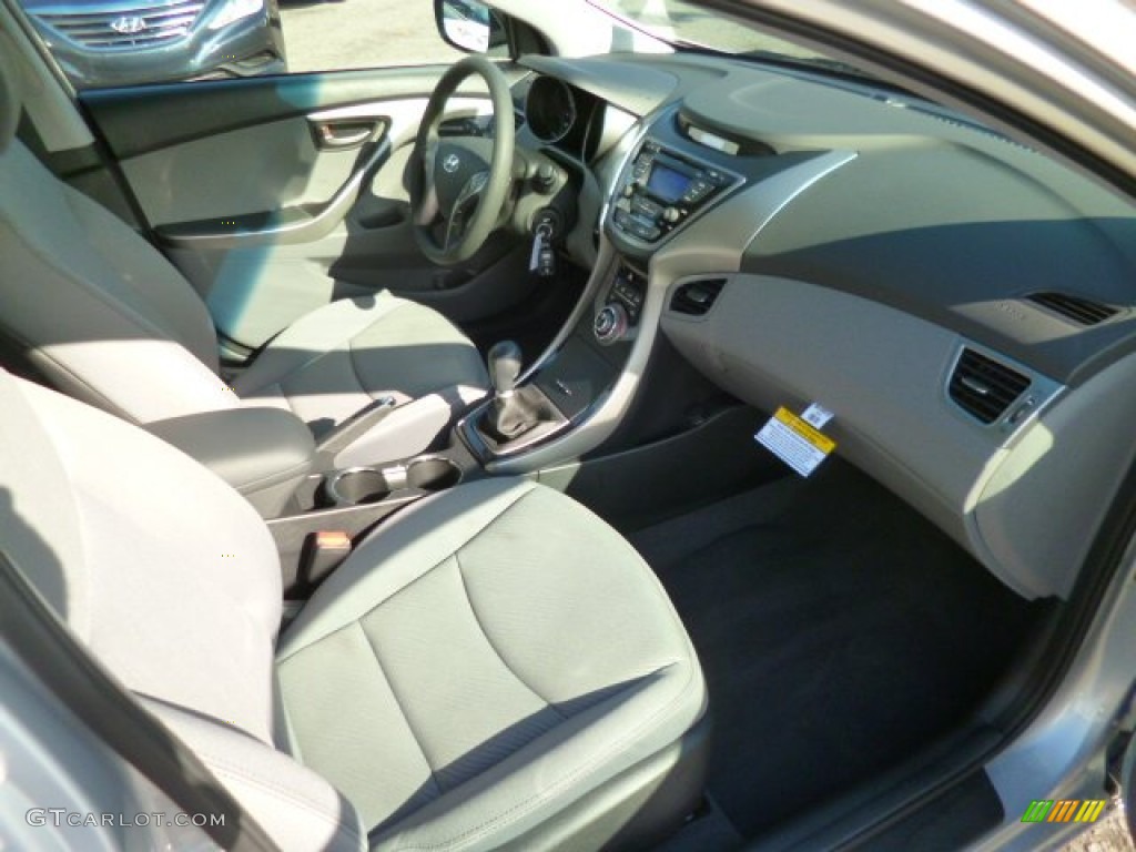 2013 Elantra GLS - Silver / Gray photo #9