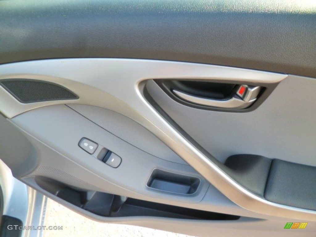 2013 Elantra GLS - Silver / Gray photo #10