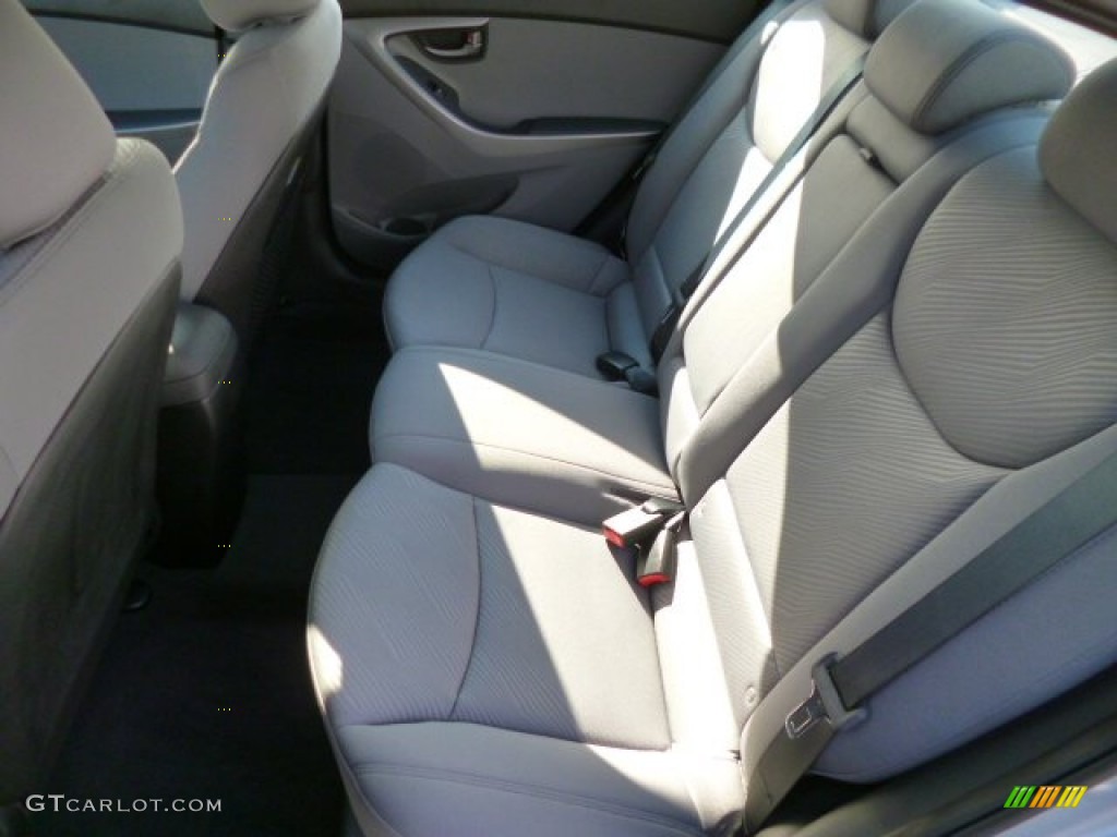 2013 Elantra GLS - Silver / Gray photo #12