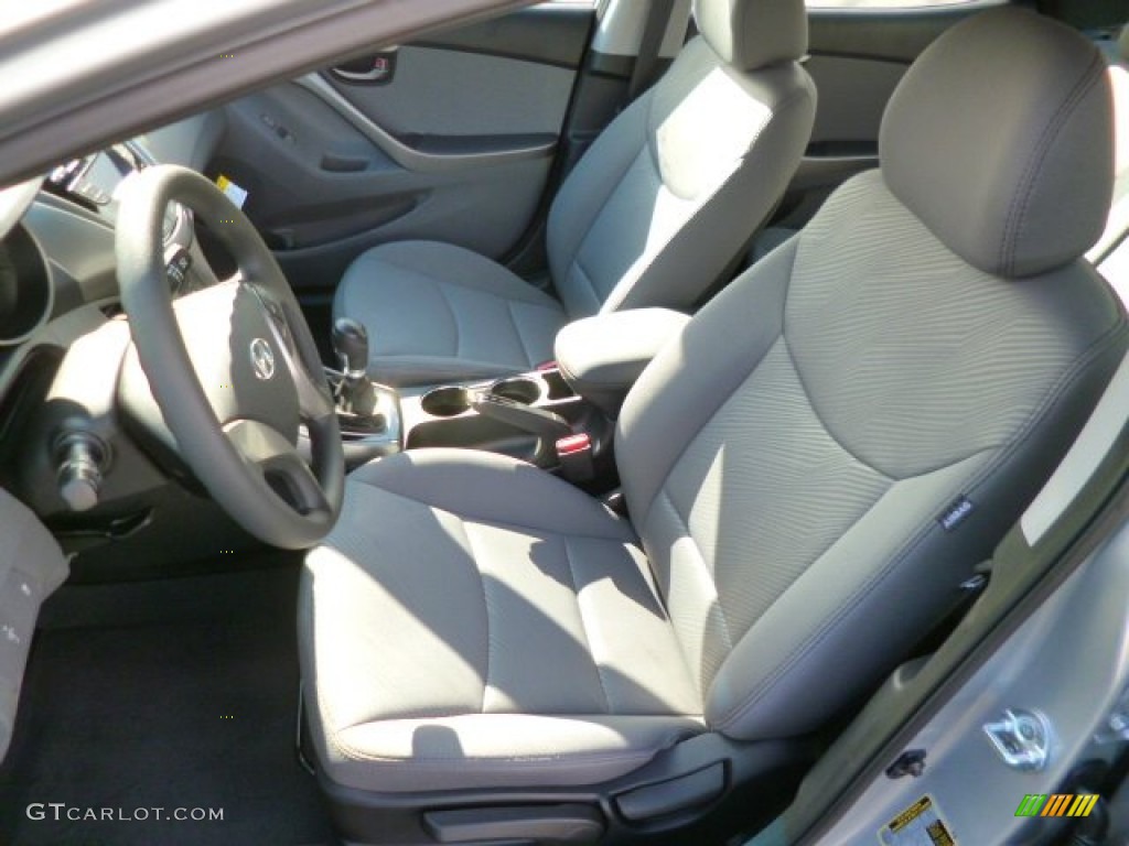 2013 Elantra GLS - Silver / Gray photo #14