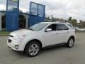 White Diamond Tricoat 2014 Chevrolet Equinox LTZ AWD