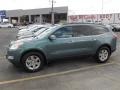 2009 Silver Moss Metallic Chevrolet Traverse LT  photo #5